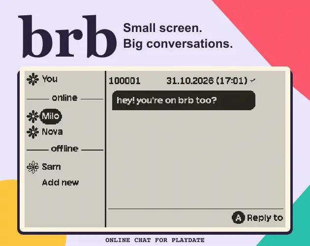 brb - chat messenger