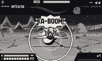 bosses including the PYRAMID, the ORB and the CUBE (1-bit still: gif-3-still.webp)